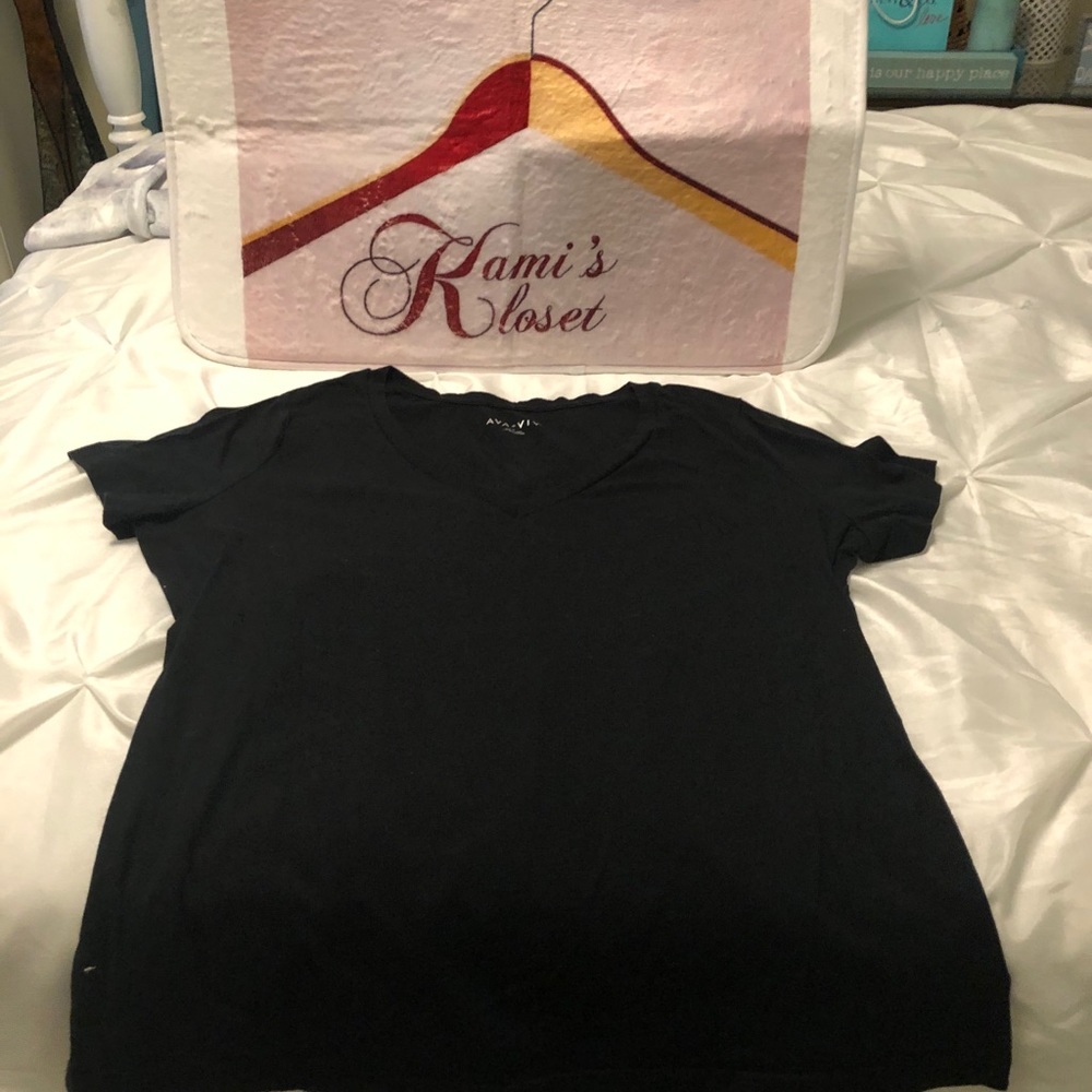Ava-Viv Black T-Shirt